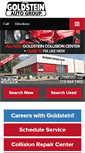 Mobile Screenshot of goldsteinauto.com